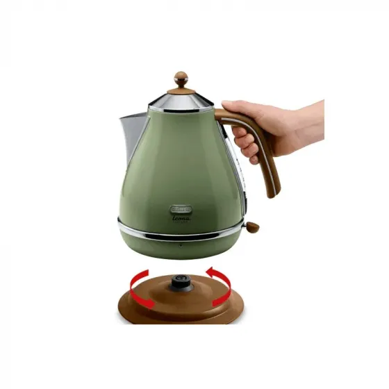 Ელექტრო ჩაიდანი Delonghi Kettle DL Kbov2001.GR Green (1.7L , 2000 W) თბილისი