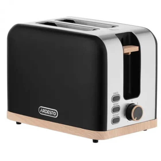 Ტოსტერი Ardesto T-F420Bwd, 800W, Toaster, Black თბილისი