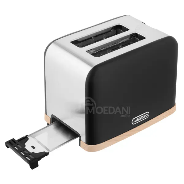Ტოსტერი Ardesto T-F420Bwd, 800W, Toaster, Black თბილისი - photo 3