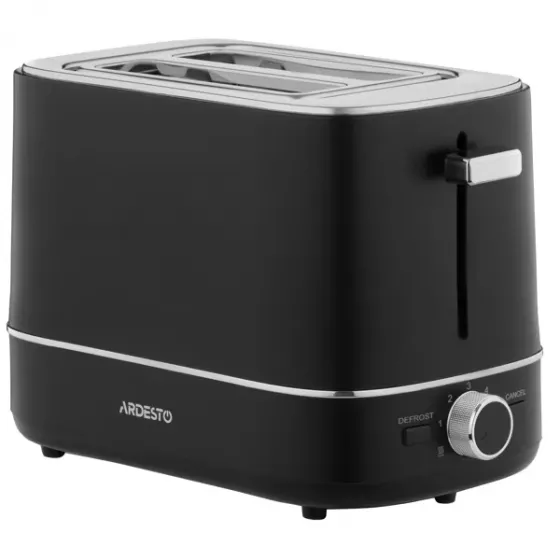 Ტოსტერი Ardesto T-F450B Timeless Elegance, 800W, Toaster, Black თბილისი