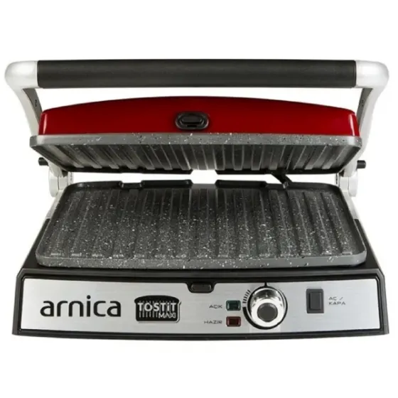 Გრილი ტოსტერი Arnica Gh26243, 2000W, Electric Grill, RED თბილისი