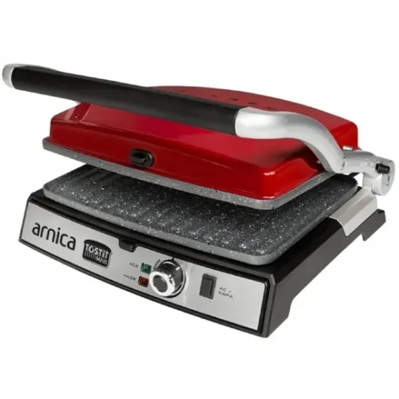 Გრილი ტოსტერი Arnica Gh26243, 2000W, Electric Grill, RED თბილისი