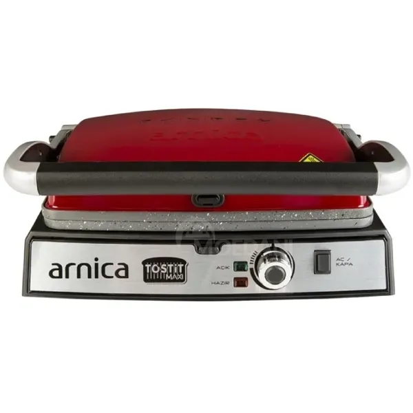 Გრილი ტოსტერი Arnica Gh26243, 2000W, Electric Grill, RED თბილისი - photo 1