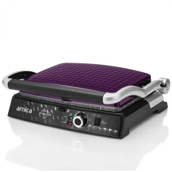 Სენდვიჩის აპარატი Arnica Gh26253, 2000W, Sandwich Maker, Purple თბილისი