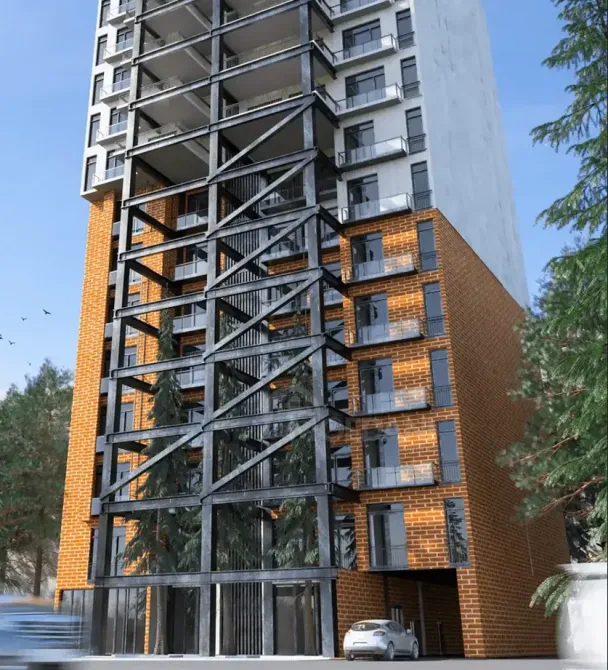 იყიდება 2 ოთახიანი ბინას 45.52მ² 7/14 სართ თბილისი - photo 1