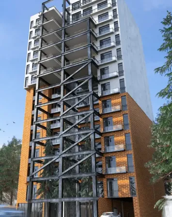 იყიდება 3 ოთახიანი ბინას 70.72მ² 7/14 სართ თბილისი