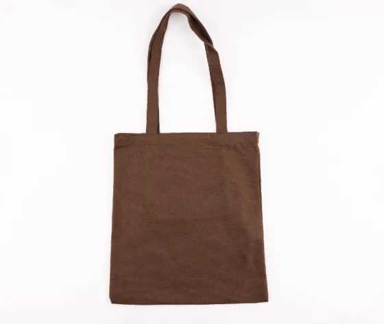 Ხელჩანთა ქსოვილის ყავისფერი თბილისი