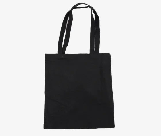 Ხელჩანთა ქსოვილის შავი თბილისი