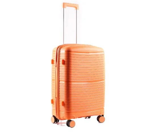 Ჩემოდანი სილიკონის ფორთოხლისფერი 55x34x21სმ, 10კგ თბილისი