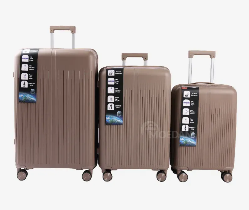 Ჩემოდნების კომპლექტი სამეული khaki 30 / 20 / 10 კგ. 10889A-1 თბილისი - photo 1