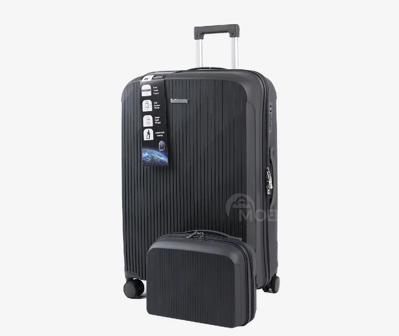 Ჩემოდნების კომპლექტი ოთხეული black 30 / 20 / 10 / 4 კგ. 10889A-3 თბილისი - photo 3