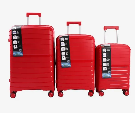 Ჩემოდნების კომპლექტი სამეული red 30 / 20 / 10 კგ. 10889A-2 თბილისი