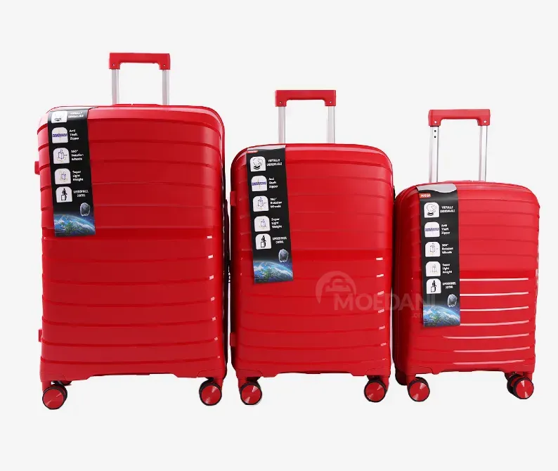 Ჩემოდნების კომპლექტი სამეული red 30 / 20 / 10 კგ. 10889A-2 თბილისი - photo 1