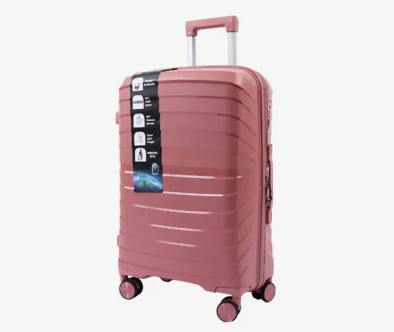 Ჩემოდანი სილიკონის Rose Gold 55x34x22 სმ 10 კგ 10889A-2 თბილისი