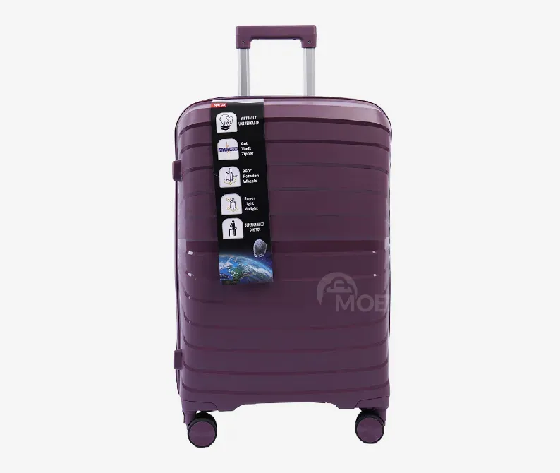 Ჩემოდანი სილიკონის D. Purple 55x34x22 სმ 10 კგ 10889A-2 თბილისი - photo 1