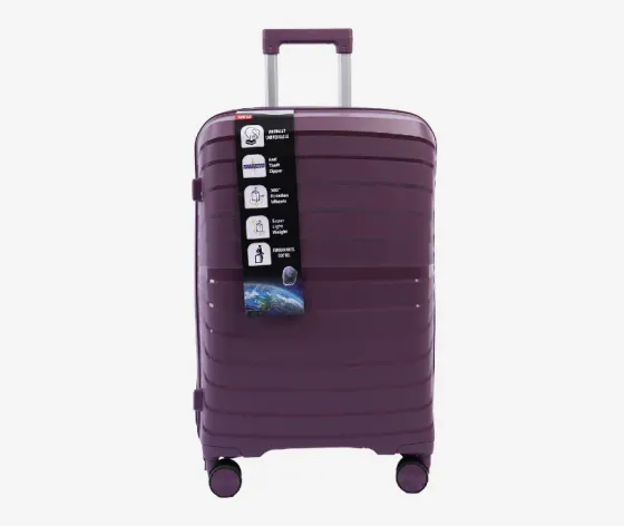 Ჩემოდანი სილიკონის D. Purple 65x40x25 სმ 20 კგ 10889A-2 თბილისი