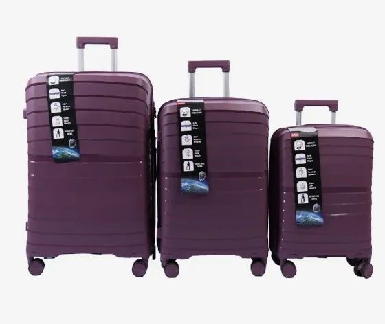 Კომპლექტი წარმოადგენს სამეულს, რომლის ფერიც არის იასამნისფერი და მოიცავს 30/20/10 კგ ტევადობის მოდელ თბილისი