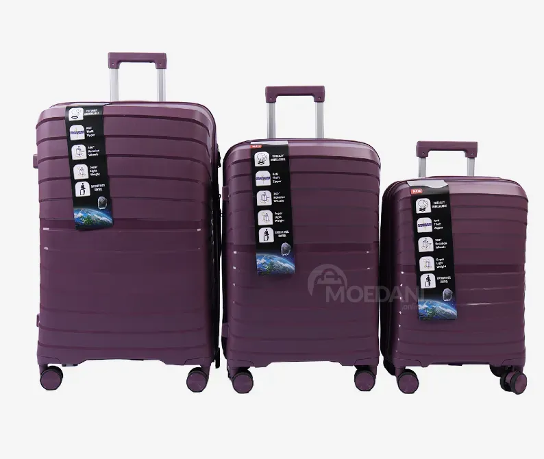 Კომპლექტი წარმოადგენს სამეულს, რომლის ფერიც არის იასამნისფერი და მოიცავს 30/20/10 კგ ტევადობის მოდელ თბილისი - photo 1