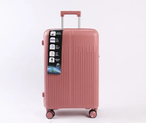 Ჩემოდანი სილიკონის Rose Gold 55x34x22 სმ 10 კგ. 10889A-1 თბილისი