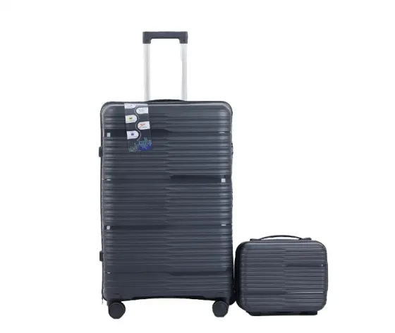 Ჩემოდნების კომპლექტი სილიკონის dark grey 75x45x30 სმ, 30კგ 24x30x15 სმ, 4 კგ. 10889A-5 თბილისი