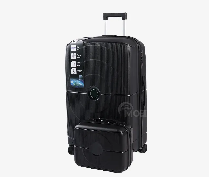 Ჩემოდნების კომპლექტი ოთხეული black 30 / 20 / 10 / 4 კგ. 10889A-4 თბილისი - photo 3