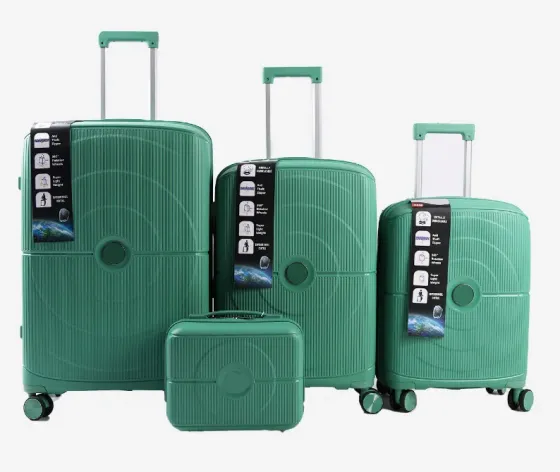 Ჩემოდნების კომპლექტი ოთხეული green 30 / 20 / 10 / 4 კგ. 10889A-4 თბილისი