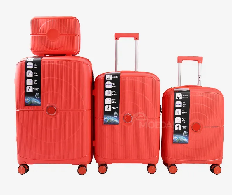 Ჩემოდნების კომპლექტი ოთხეული orange 30 / 20 / 10 / 4 კგ. 10889A-4 თბილისი - photo 1