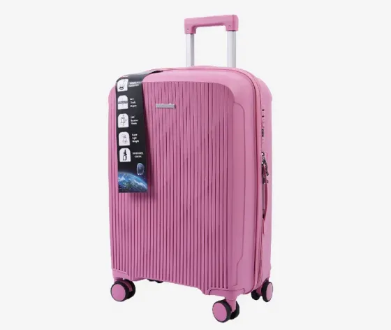 Ჩემოდანი სილიკონის Light Pink 55x34x22 სმ 10 კგ 10889A-3 თბილისი