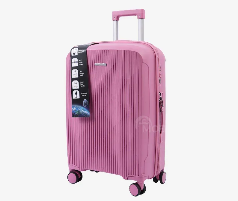 Ჩემოდანი სილიკონის Light Pink 55x34x22 სმ 10 კგ 10889A-3 თბილისი - photo 2