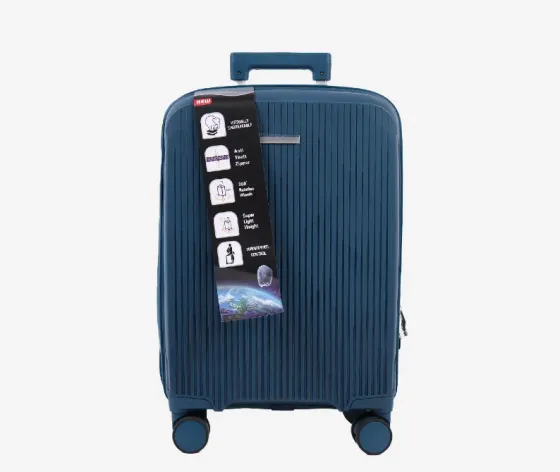 Ჩემოდანი სილიკონის dark blue 55x34x22 სმ 10 კგ. 10889A-3 თბილისი