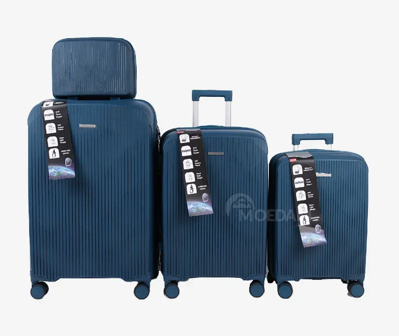 Ჩემოდნების კომპლექტი ოთხეული dark blue 30 / 20 / 10 / 4 კგ. 10889A-3 თბილისი - photo 1