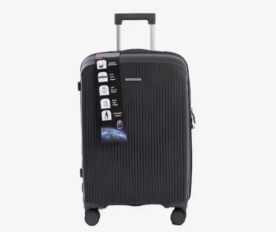 Ჩემოდანი სილიკონის black 55x34x22 სმ 10 კგ. 10889A-3 თბილისი