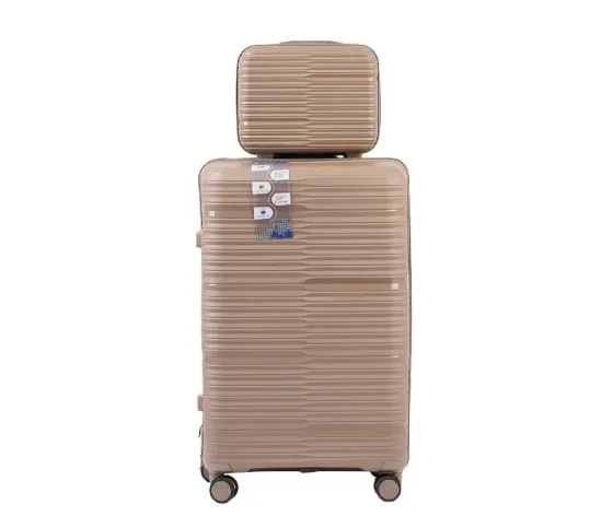 Ჩემოდნების კომპლექტი სილიკონის khaki 75x45x30 სმ, 30კგ 24x30x15 სმ, 4 კგ. 10889A-5 თბილისი