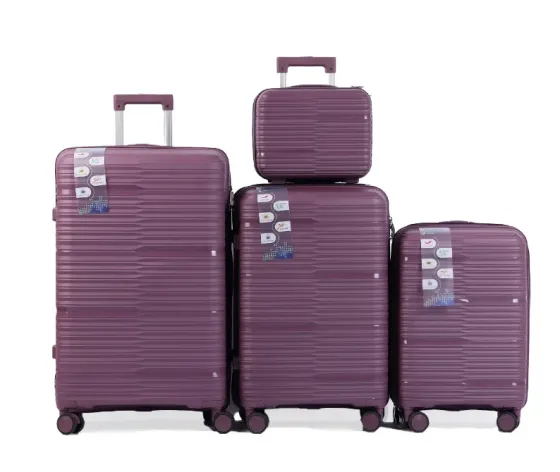 Ჩემოდნების კომპლექტი ოთხეული purple 30 / 20 / 10 / 4 კგ. 10889A-5 თბილისი