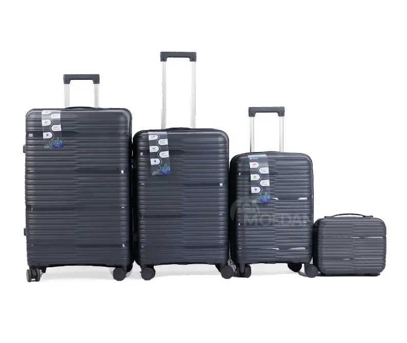 Ჩემოდნების კომპლექტი ოთხეული dark grey 30 / 20 / 10 / 4 კგ. 10889A-5 თბილისი - photo 2