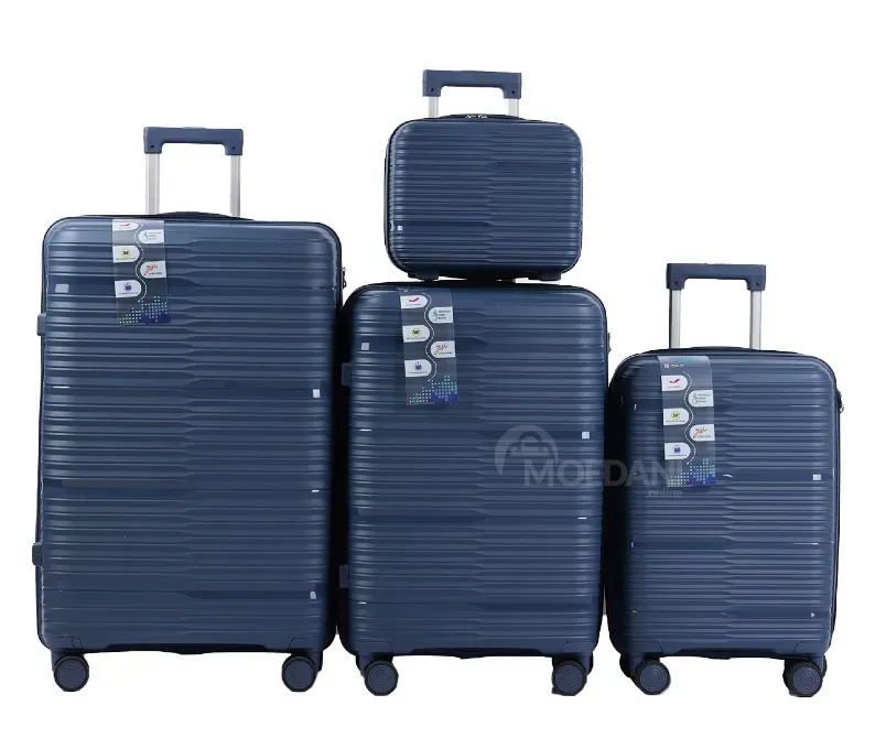 Ჩემოდნების კომპლექტი ოთხეული dark blue 30 / 20 / 10 / 4 კგ 10889A-5 თბილისი - photo 1