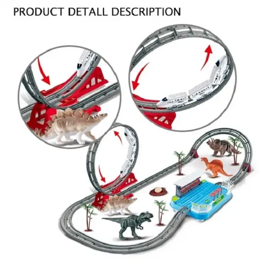 Სათამაშო ტრასა დინოზავრებით 153746 4126 თბილისი