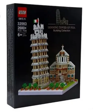Კონსტრუქტორი 2680 ნაწილიანი Pisa Tower 486049 32083 თბილისი