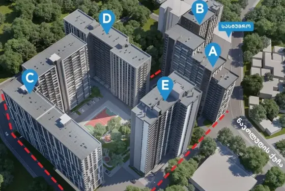 Ქირავდება ავტოფარეხი კომერციული ფართი ისანში თბილისი