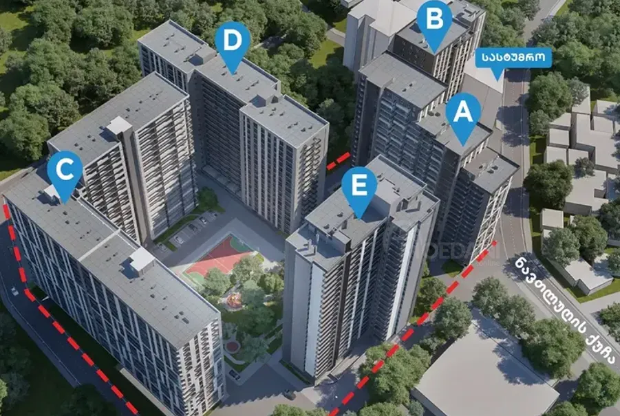 Ქირავდება ავტოფარეხი კომერციული ფართი ისანში თბილისი - photo 2