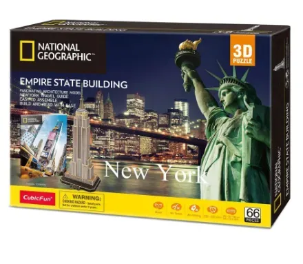 Ფაზლი 3D Empire State Building თბილისი