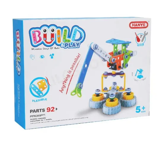 Კონსტრუქტორი Bould AND Play 92 Pcs თბილისი
