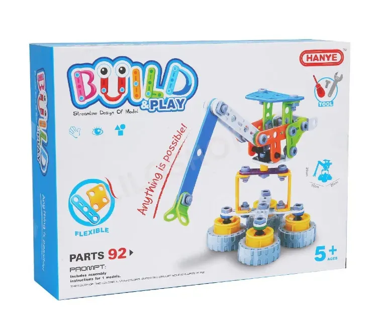 Კონსტრუქტორი Bould AND Play 92 Pcs თბილისი - photo 1