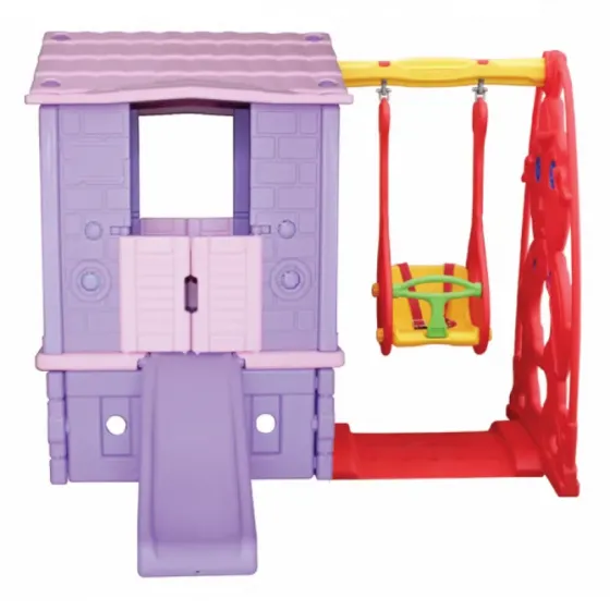 Სათამაშო სახლი სასრიალოთი და საქანელით King Kids Kh2020 თბილისი