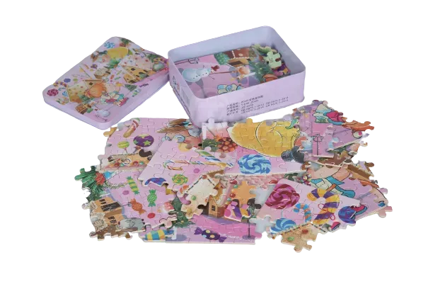 Ფაზლები მეტალის შესანახით 200 დეტალიანი ''საახალწლო სოფელი'' თბილისი - photo 2