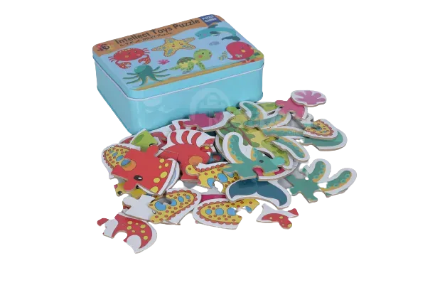 Ფაზლები მეტალის შესანახით 44 დეტალიანი ''წყლის ბინადრები'' თბილისი - photo 2