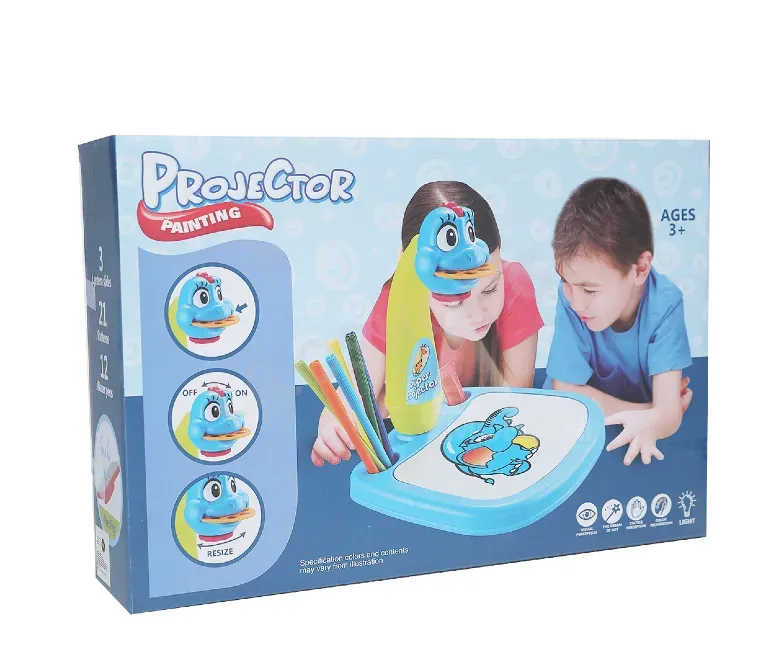 Მანათობელი სახატავი მაგიდა Projector Painting Blue თბილისი - photo 1