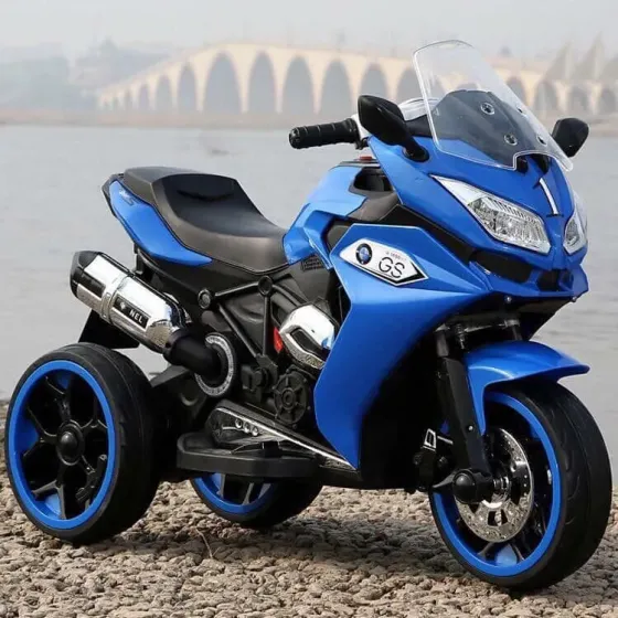 Საბავშვო ელექტრო მოტოციკლეტი 1200Blu თბილისი