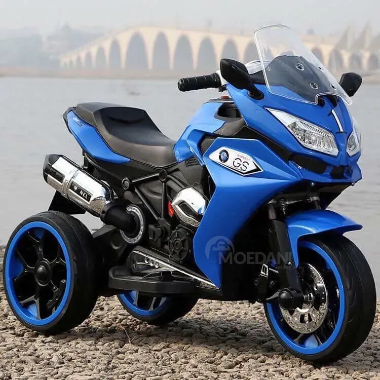 Საბავშვო ელექტრო მოტოციკლეტი 1200Blu თბილისი - photo 1