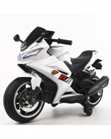 Საბავშვო ელექტრო მოტოციკლეტი R15 კაუჩუკის საბურავებით/ტყავის სავარძლით თბილისი